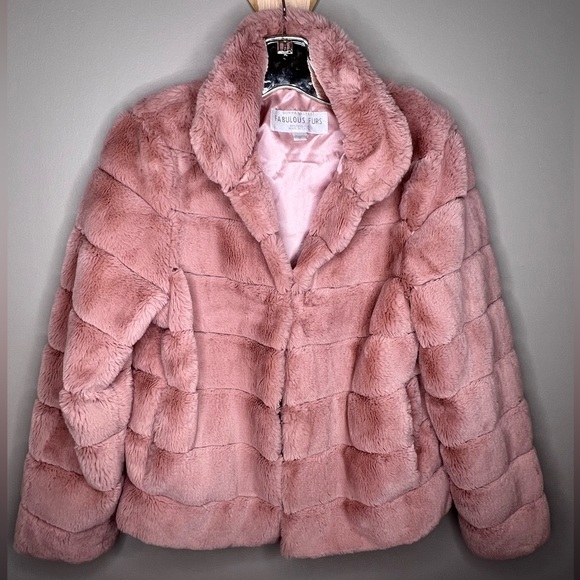 Fabulous Furs Jackets & Coats Blush Faux Fur Posh Jacket Poshmark
